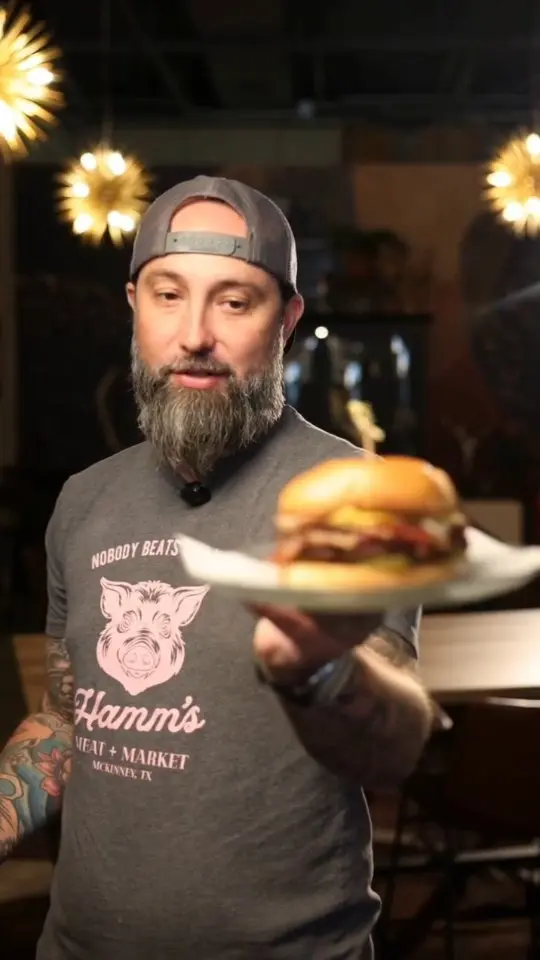 A pastrami burger by the smash burger king, @chefnoahhester of @hamms1954 You don't want to miss the chance to grab this exclusive meal and it's ONLY available inside the Choctaw Casino and Resort VIP