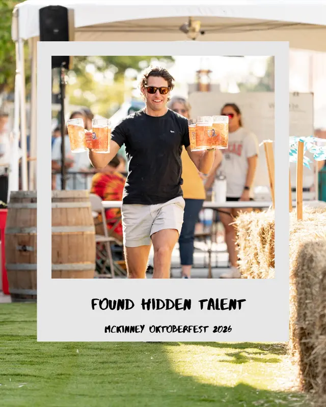 Unique traditions. Core memories. Candid moments. Genuine excitement. What's your reason to attend McKinney Oktoberfest? See you this Friday, September 25th to Sunday, September 27th. Click the link i