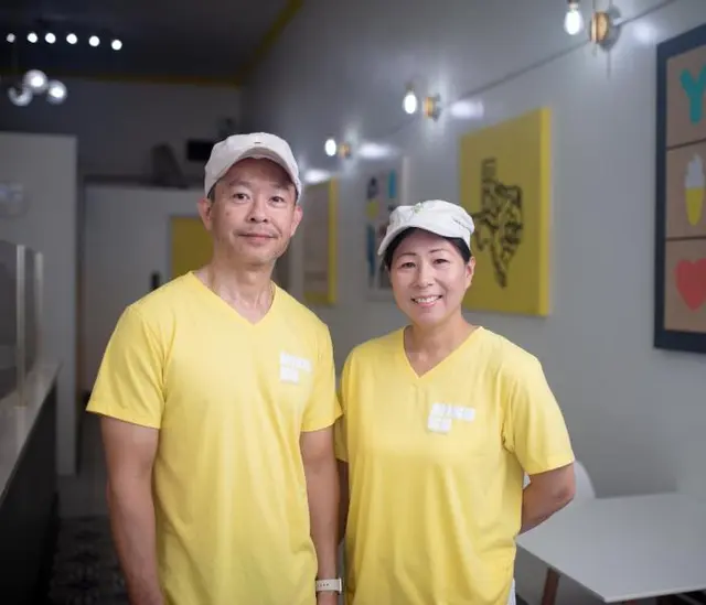 Kham and Yim Phommahaxay of Miruku Creamery