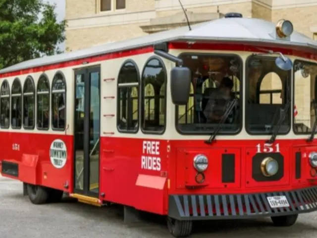 Ride the trolley loop