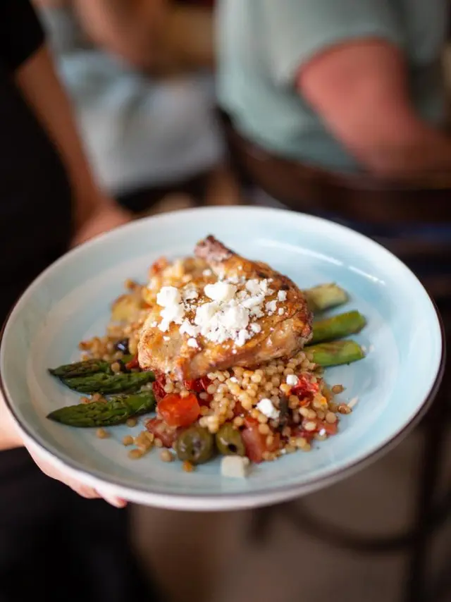 Urban Grill - Entree on a plate