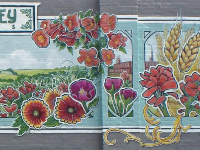 Public art walking tour